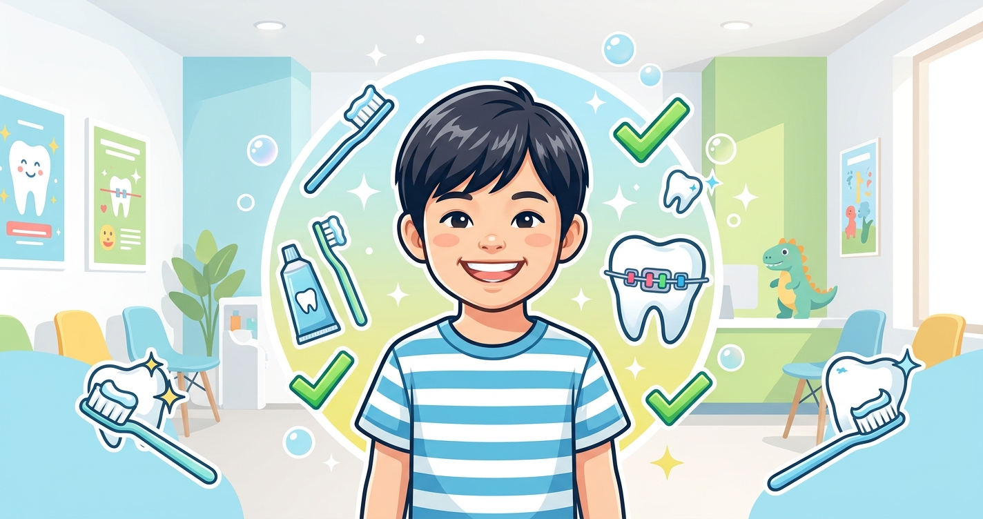 子どもの矯正・歯医者はいつから？　定期検診の頻度と受診のメリット